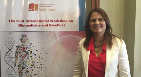 Profesora Carmen Domínguez H. participó en Workshop de Bioética en Egipto
