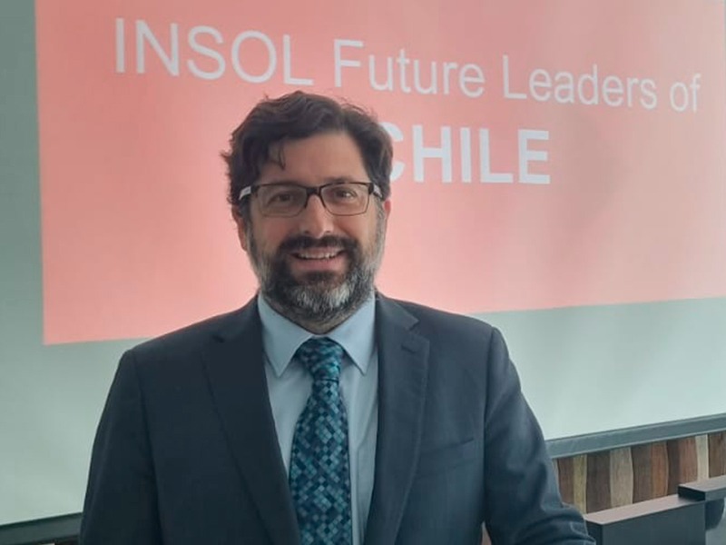Profesor Juan Luis Goldenberg impartió charla en la primera sesión del INSOL Future Leaders Chile 2024