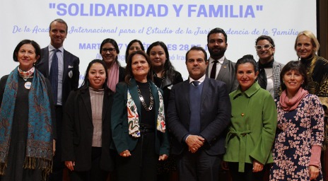 Simposio internacional reflexionó sobre la jurisprudencia familiar y su relación con la solidaridad