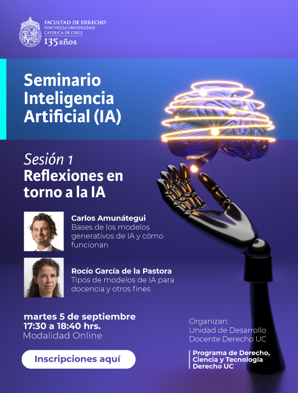 Seminario Inteligencia Artificial IA Afiche 1