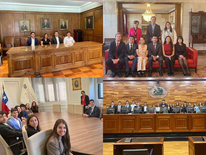 Estudiantes de Derecho UC participaron en las tradicionales visitas al patrimonio jurídico
