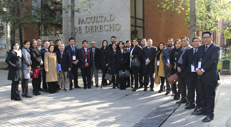 Jueces peruanos participaron en curso de Ciencias Forenses y Valoración de la Prueba Pericial