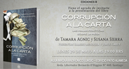 Lanzamiento libro: Corrupción a la Carta