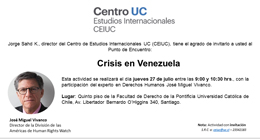 Punto de Encuentro: Crisis en Venezuela