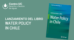 Lanzamiento de libro: Water Policy in Chile