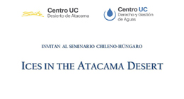 Seminario chileno-húngaro: Ices in the Atacama Desert