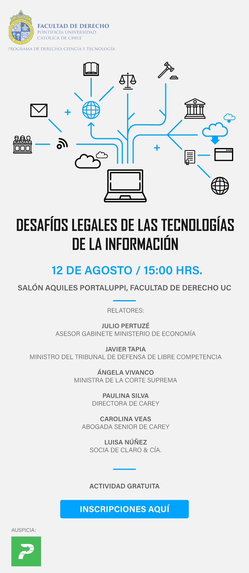 Seminario: Desafíos legales de las tecnologías de la información
