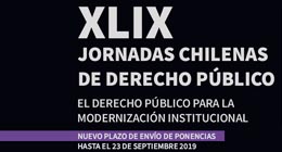 Cierre Convocatoria XLIX Jornadas Chilenas de Derecho Público