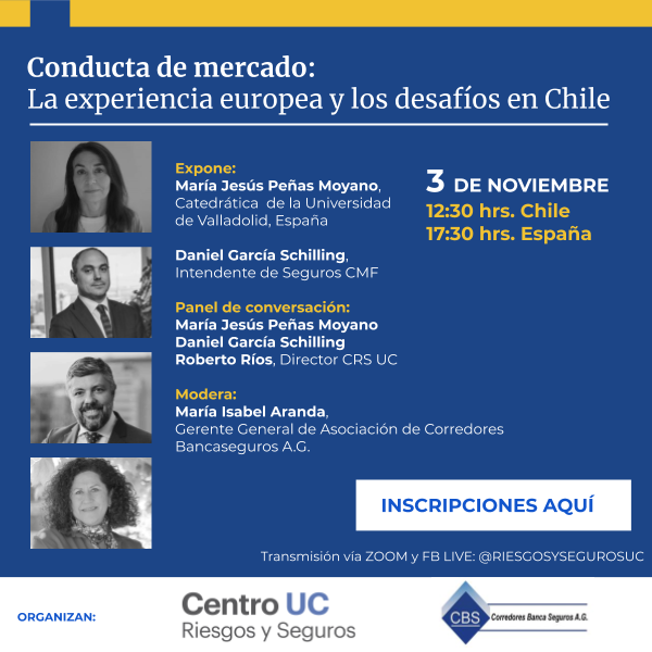 Seminario Conducta de Mercado: La Experiencia Europea y los Desafíos en Chile