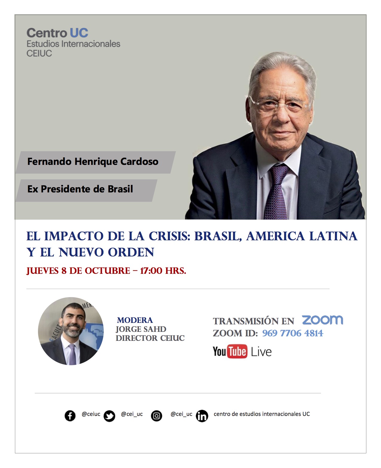 Seminario CEIUC: El Impacto de la Crisis. Brasil, América Latina y el Nuevo Orden