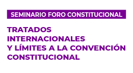 Seminario Foro Constitucional: Tratados Internacionales y Límites a la Convención Constitucional