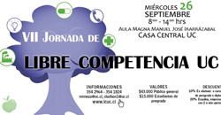 VII Jornadas de Libre Competencia UC