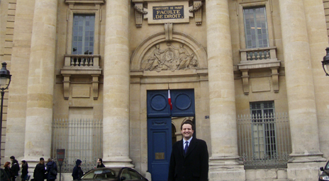 Profesor Gabriel Bocksang dictó clases como profesor visitante en la Universidad de París I Panthéon-Sorbonne