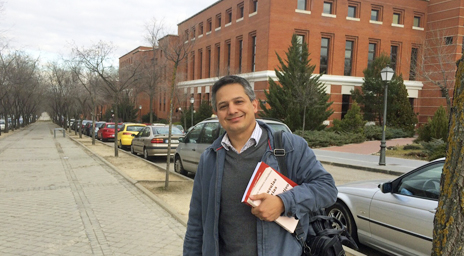 Doctorando realizó pasantía en la Universidad Carlos III de Madrid