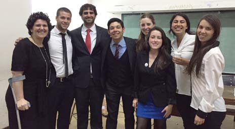 Alumnos Derecho UC participaron en Concurso Nacional Universitario de Litigación Penal en Argentina