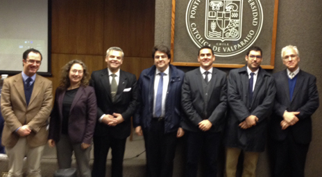 Profesores Sebastián López y Álvaro Paúl participaron en VI Coloquio de Derecho Internacional