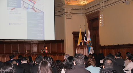 Se realizó seminario sobre Reforma Tributaria en Chile