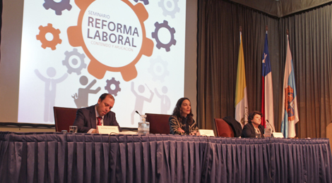 Seminario analizó el contenido y aplicación de la reforma laboral
