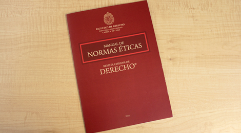 Revista Chilena de Derecho presentó Manual de Normas Éticas