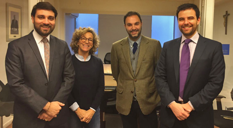 Directora de la Clínica Jurídica de Extranjería de la Universitat de València visitó la Clínica Jurídica UC