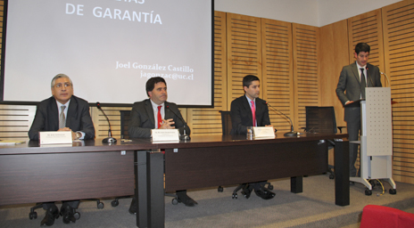 Seminario abordó los problemas actuales de las garantías reales y personales en materia de contratos