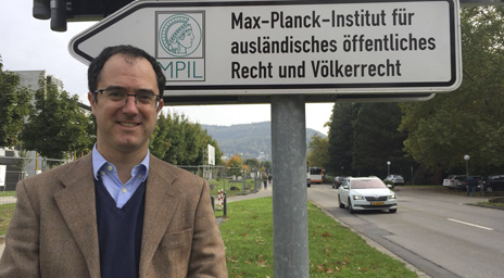 Profesor Álvaro Paúl realiza estancia de investigación en Instituto Max Planck 