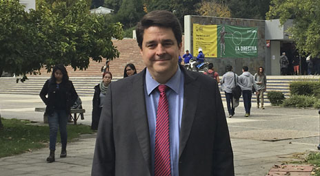 Profesor Sebastián López visitó la Universidad Católica del Norte y la Universidad de Concepción 