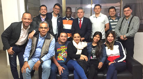 Profesor Hugo Cifuentes dictó clases sobre Seguridad Social en Colombia
