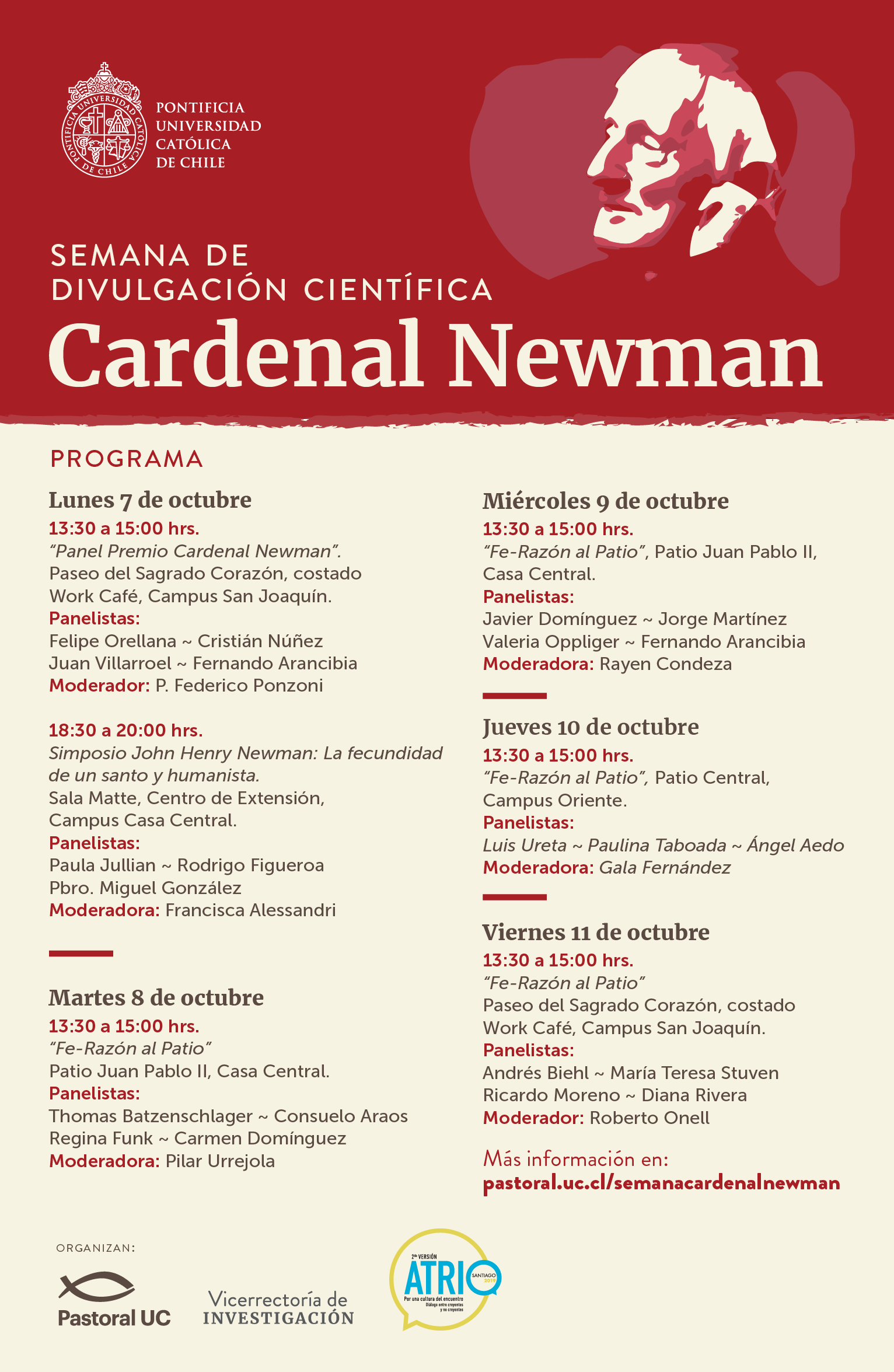 Semana de divulgación científica Cardenal Newman