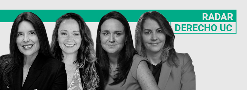 Cuatro exalumnas de Derecho UC fueron elegidas entre las 100 mujeres líderes 2025 