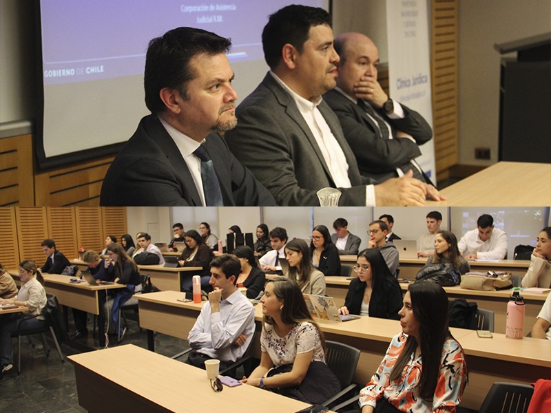 Alumnos de quinto año de la Clínica Jurídica participaron en taller sobre Derecho Sucesorio