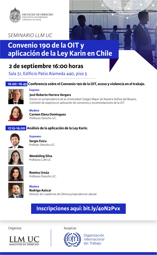 Aplicación de convenios y recomendaciones de la OIT Afiche