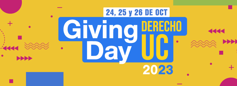 ¡Quedan pocos días para el Giving Day Derecho UC 2023! 