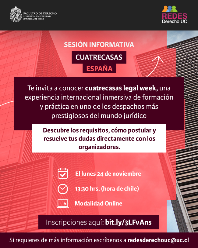 CUATRECASAS INFORMATIVO afiche