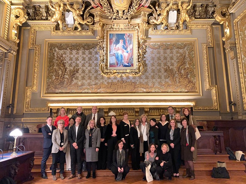 Carmen Domínguez H. expuso en evento de la Red Internacional de Bioética en Francia