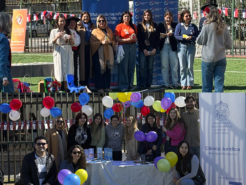 Clínica Jurídica Derecho UC estuvo presente en actividad de Fundación Guadalupe Acoge 