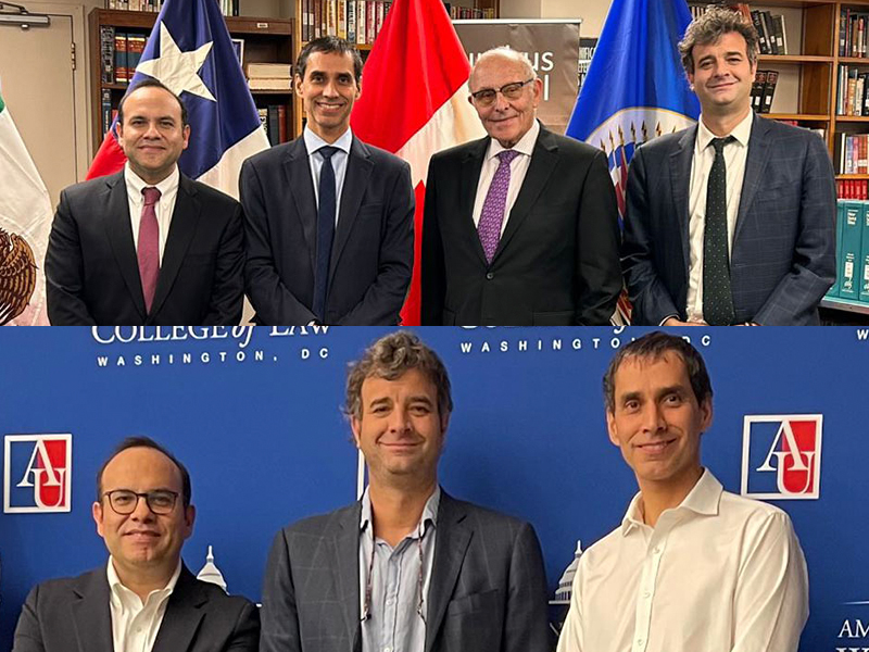 ‘La experiencia de transformación constitucional en Chile’: académicos de Derecho UC participan en elaboración de libro y asisten a lanzamiento en Washington