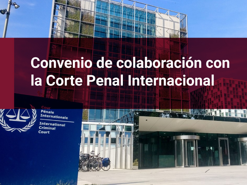 Derecho UC firma convenio con la Corte Penal Internacional
