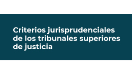 Seminario Criterios jurisprudenciales de los tribunales superiores de justicia