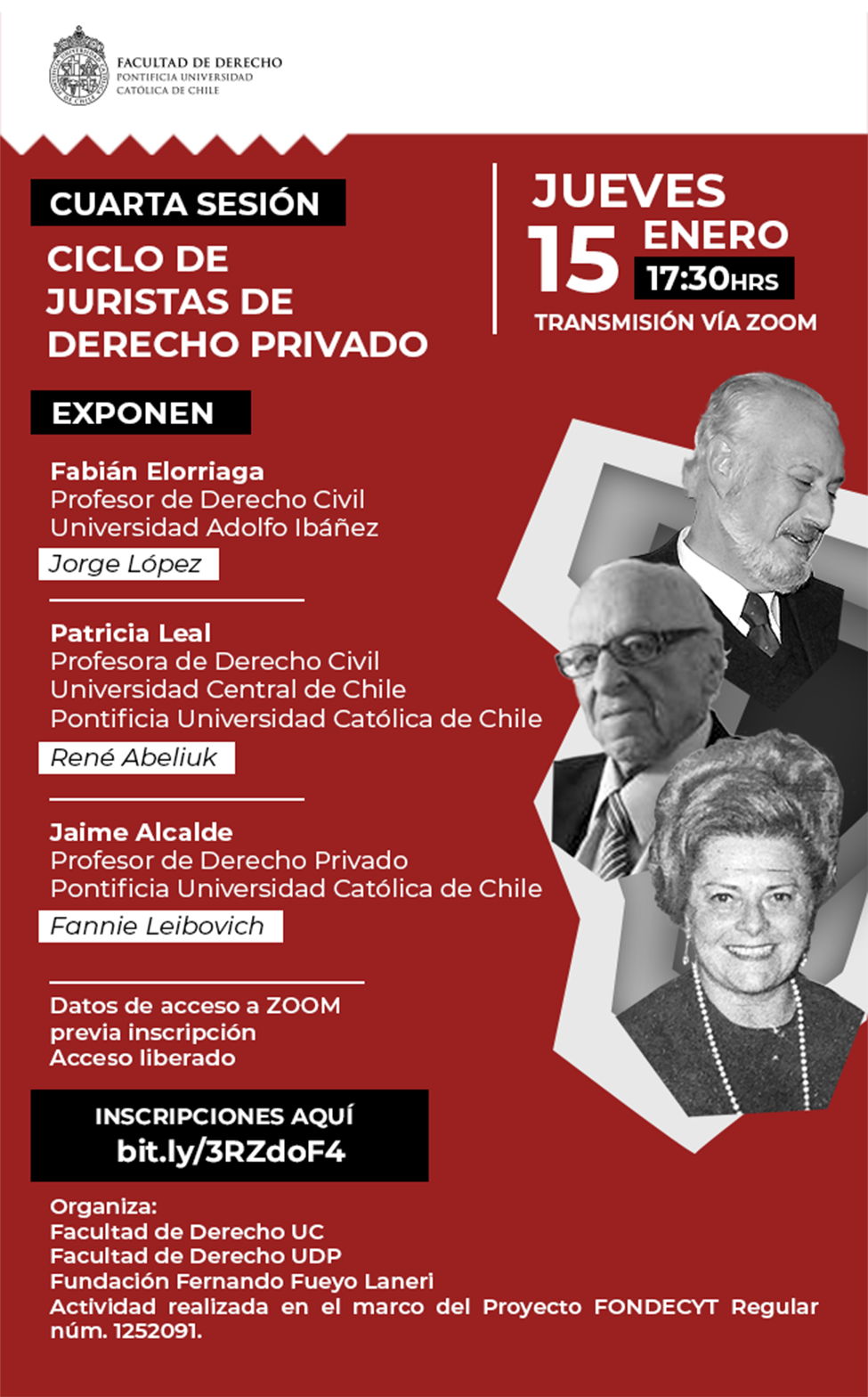 Cuarta sesión Juristas2026 afiche