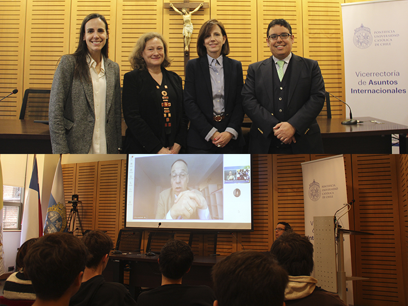 Derecho UC participó con dos charlas en la semana cultural “Descubrir Alemania con la UC”