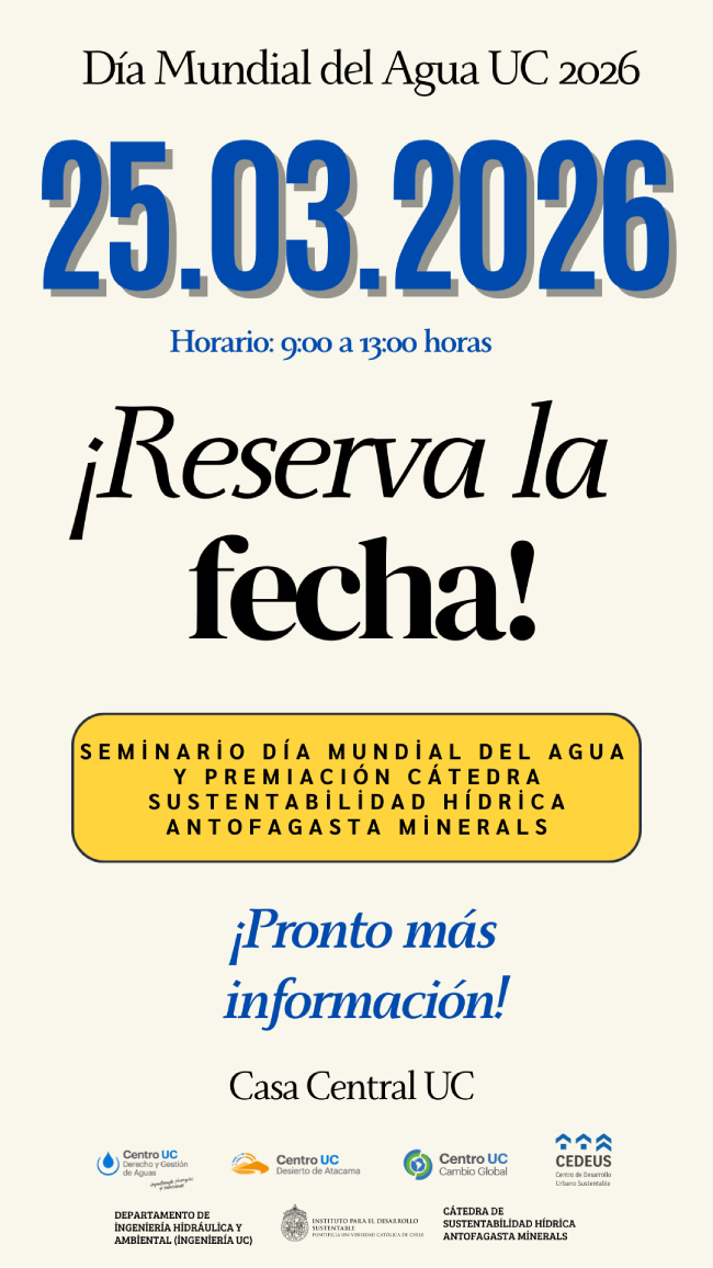 Día Mundial del Agua 2026 Afiche