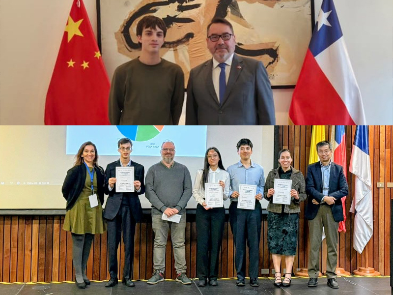 Estudiante de Derecho UC realizó una pasantía en la Universidad de Tsinghua, en China, gracias a su destacada participación en competencia internacional 