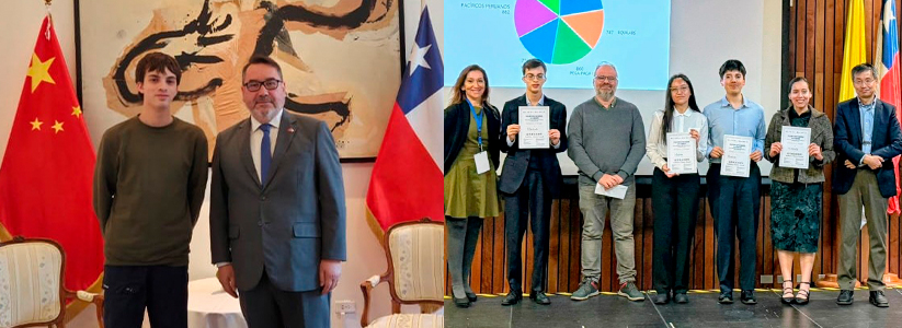 Estudiante de Derecho UC realizó una pasantía en la Universidad de Tsinghua, en China, gracias a su destacada participación en competencia internacional
