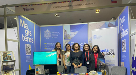 LLM UC participó junto a universidades de Australia, EE.UU. y México en la Feria internacional ExpoPosgrados