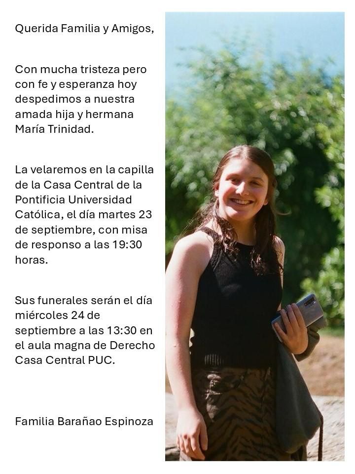 Funeral Trinidad Barañao Espinoza