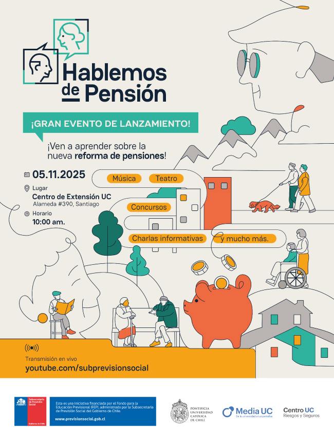 Hablemos de pensión Afiche