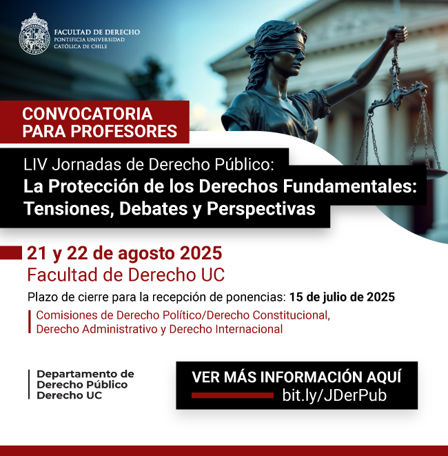Jornadas de Derecho Público Afiche