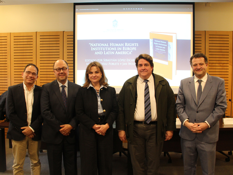 En Derecho UC se lanzó libro ‘National Human Rights Institutions in Europe and Latin America’