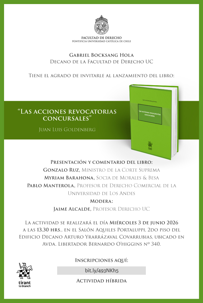 Libro Las acciones revocatorias concursales Afiche